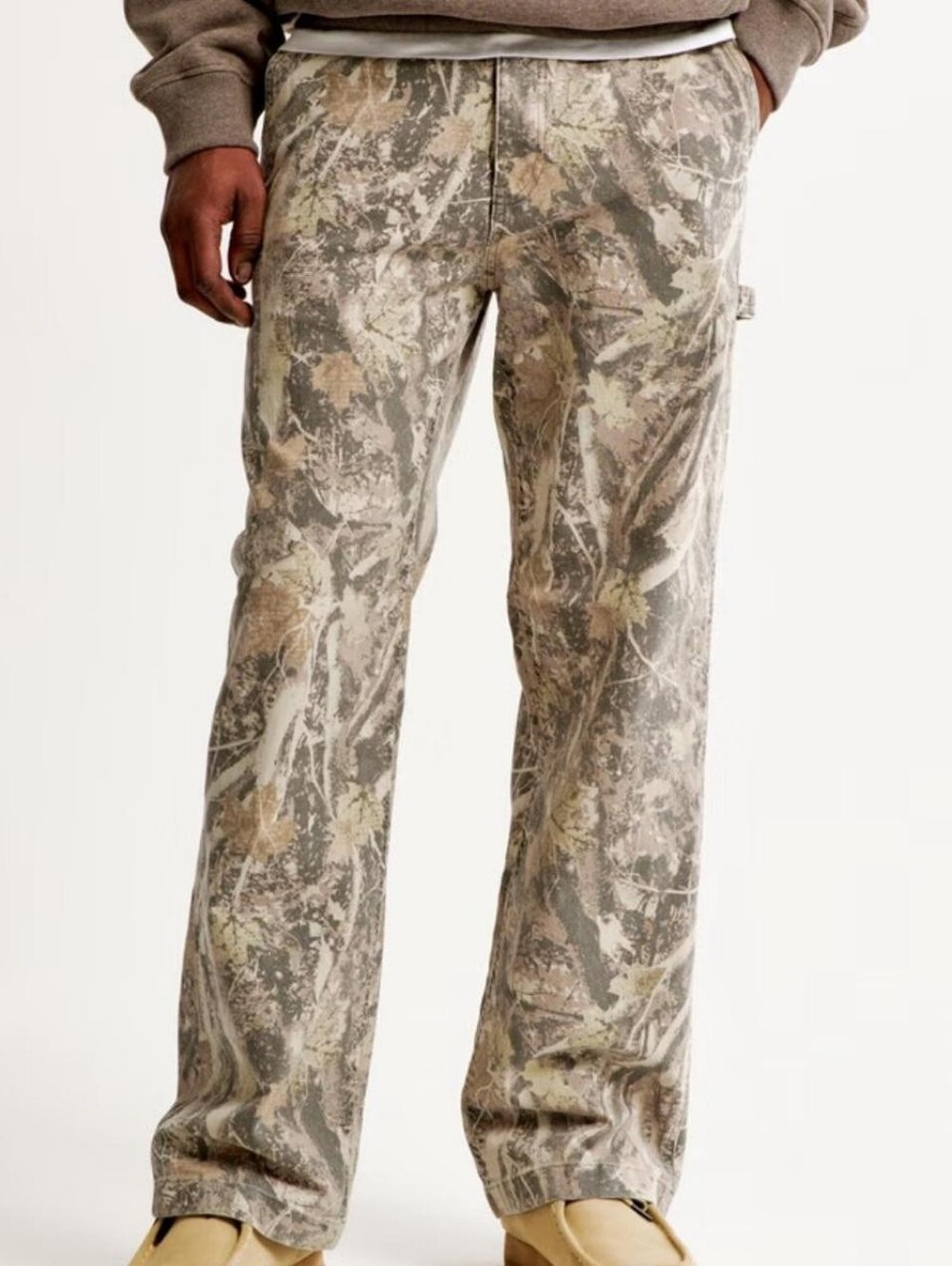 Abercrombie & Fitch Men's Camo Baggy Work Wear Pants